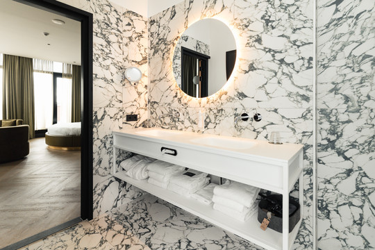 Penthouse Suite Badkamer